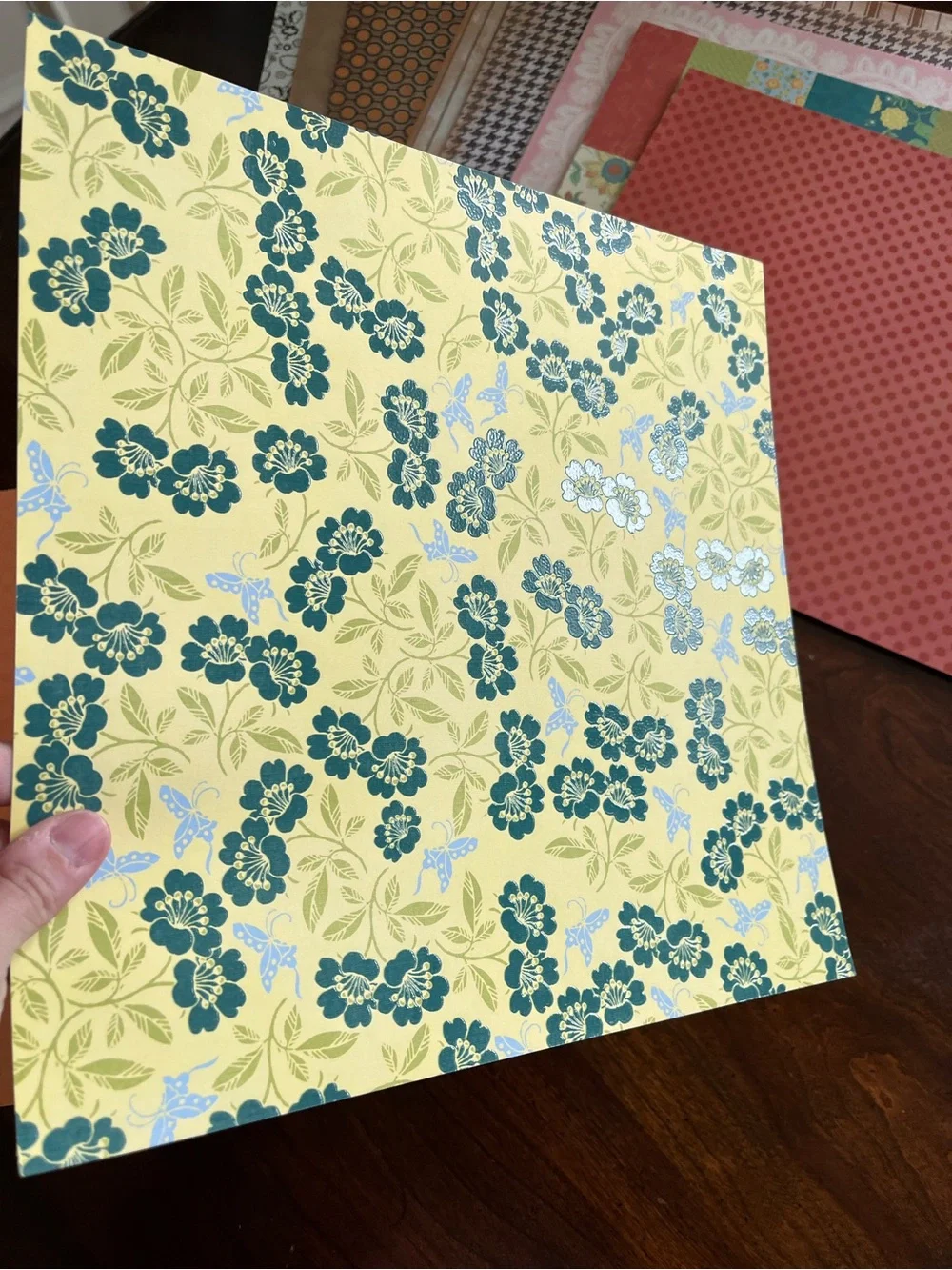 Assorted Scrapbooking Paper, including Anna Griffin - Picture 5 of 16